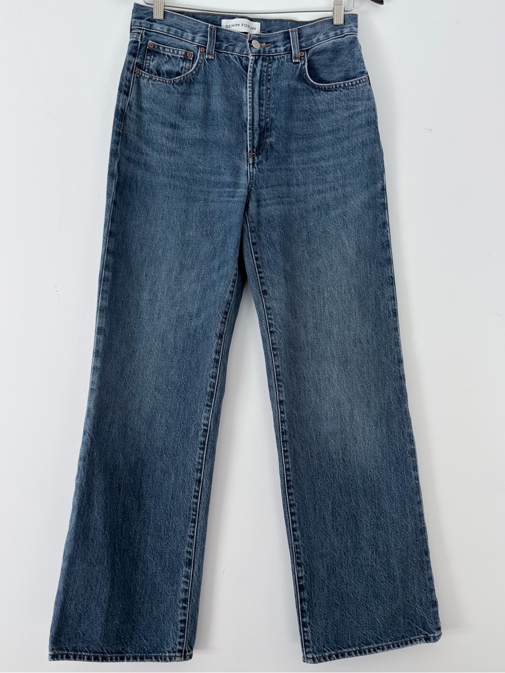 Denim Forum Aritzia Farrah Hi-Rise Wide Leg Jeans 27